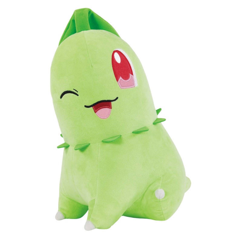 Pokmon Chikorita Plush - Banpresto - Mecha Mofugutto HoppePita