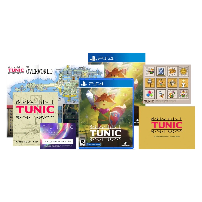 Tunic Deluxe Edition - PlayStation 4 - Fangamer