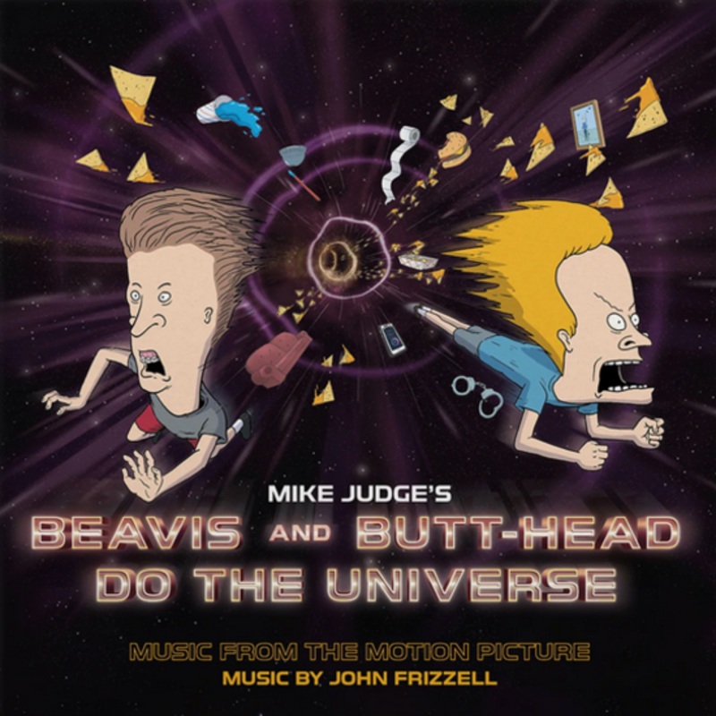 Beavis and Butthead Do the Universe OST - Vinyl LP Record (Blue)