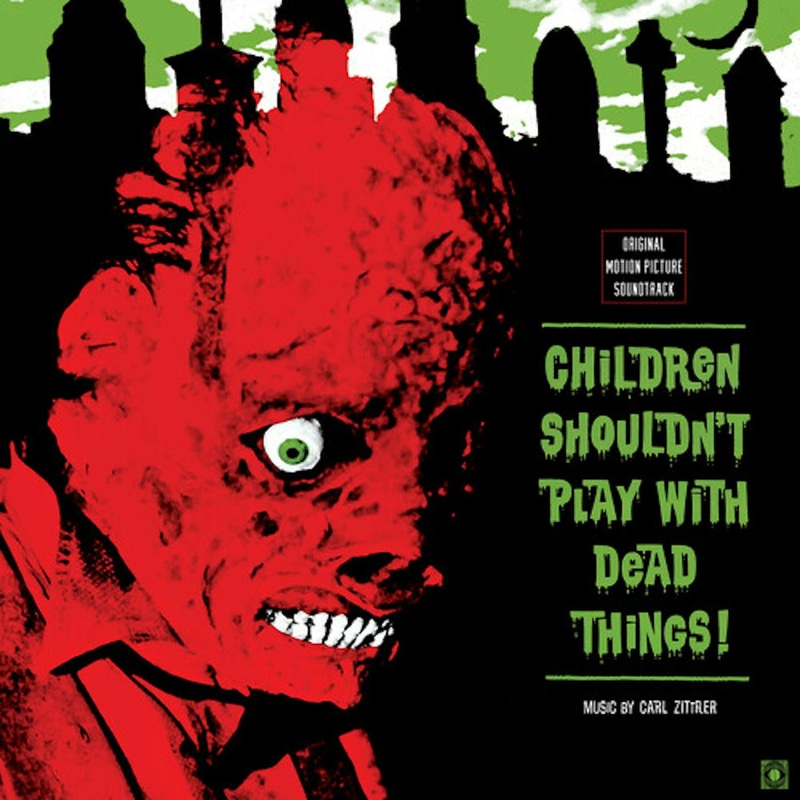 Children Shouldn't Play With Dead Things OST - Vinyl LP Record (Red & Green)