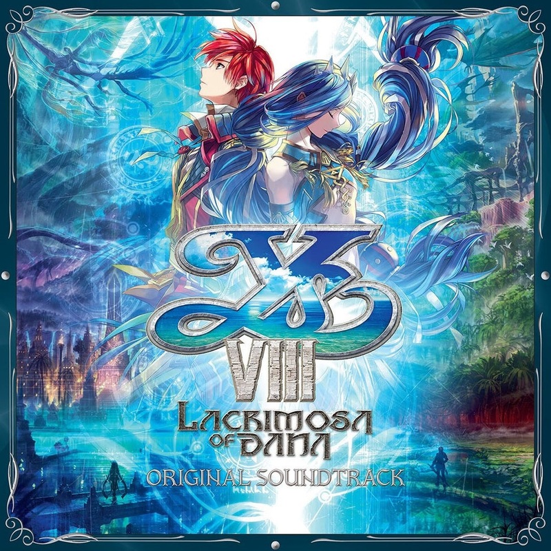 Y's VIII: Lacrimosa of Dana OST - 3 LP Set (Blue Vinyl)
