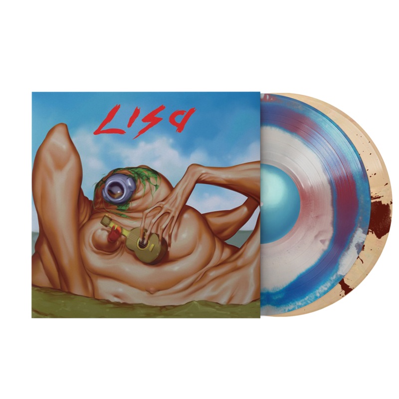 LISA: PAIN & JOY Original Game Soundtrack (OST) - Vinyl Record Set (2xLP, Painful Blood & Joyful Blue)