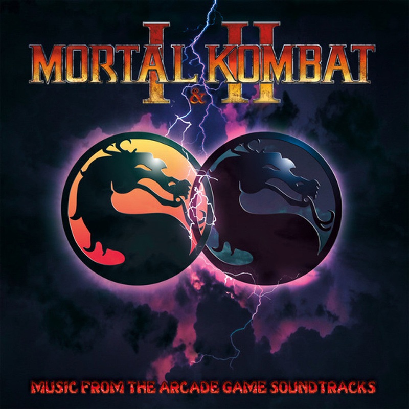 Mortal Kombat I & II: Music from the Arcade Game Soundtracks (OST) - Vinyl LP Record (Red Swirl)