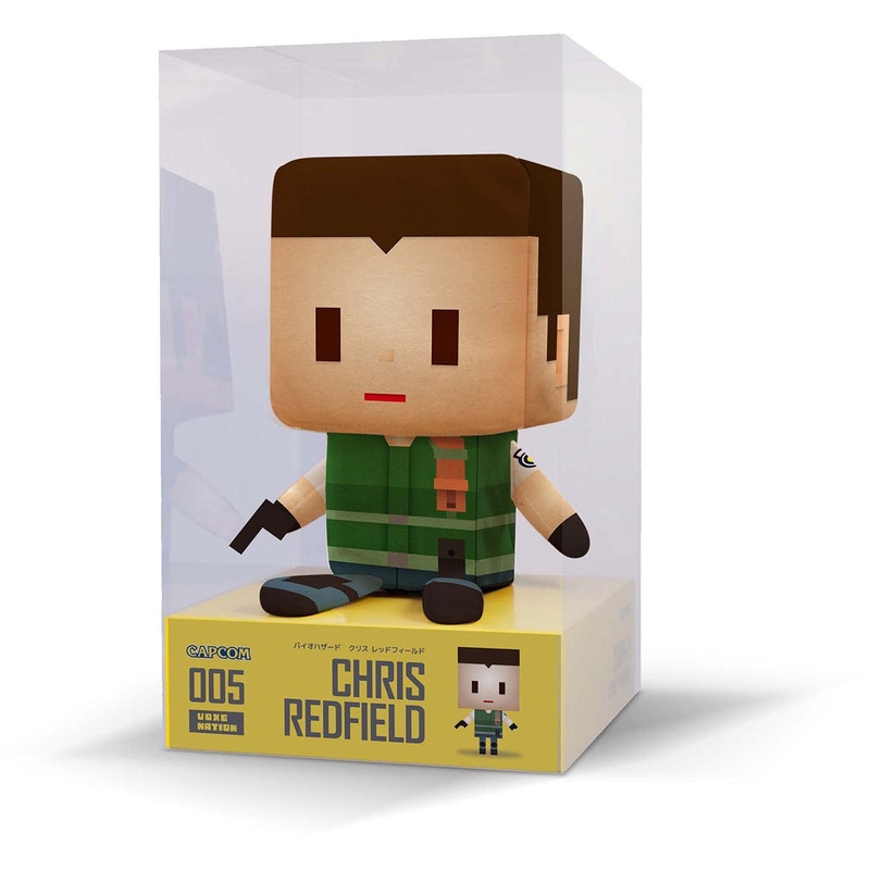 Resident Evil Chris Redfield Plush Toy - Capcom - 40th Anniversary Voxenation #005