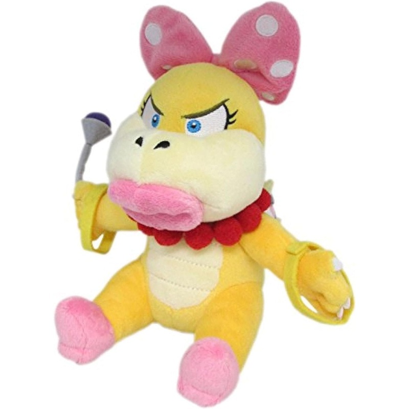 Super Mario Koopalings Wendy Koopa 7" Plush Toy - Little Buddy - All Star Collection