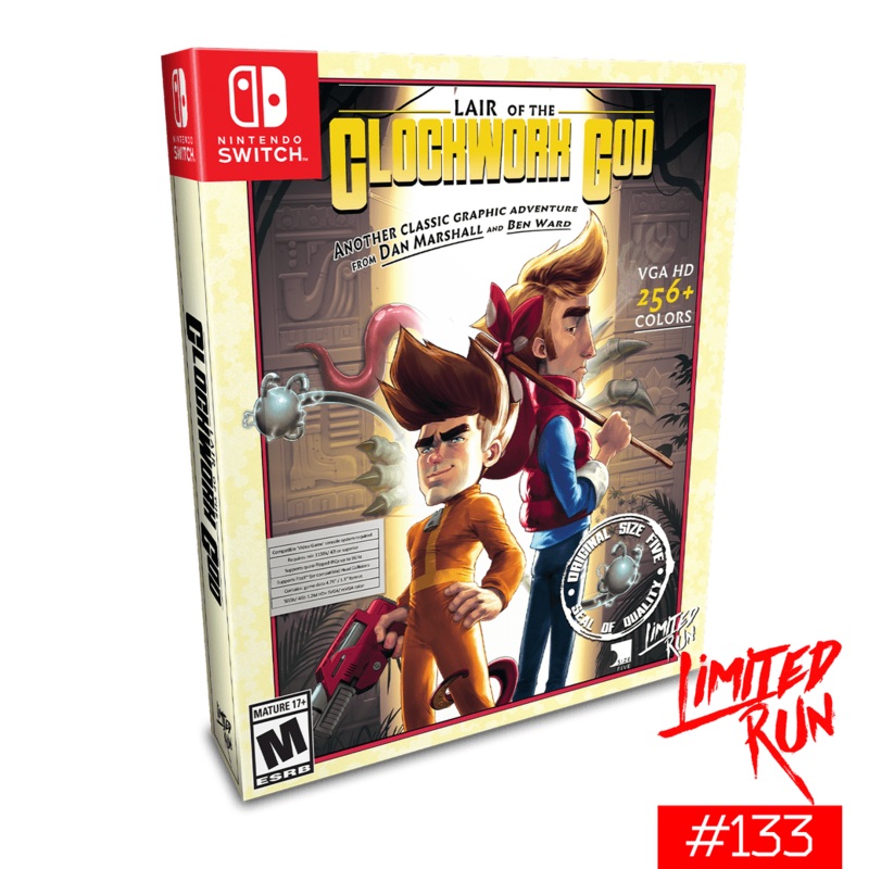 Lair of the Clockwork God Collector's Edition - Nintendo Switch (Limited Run #133)
