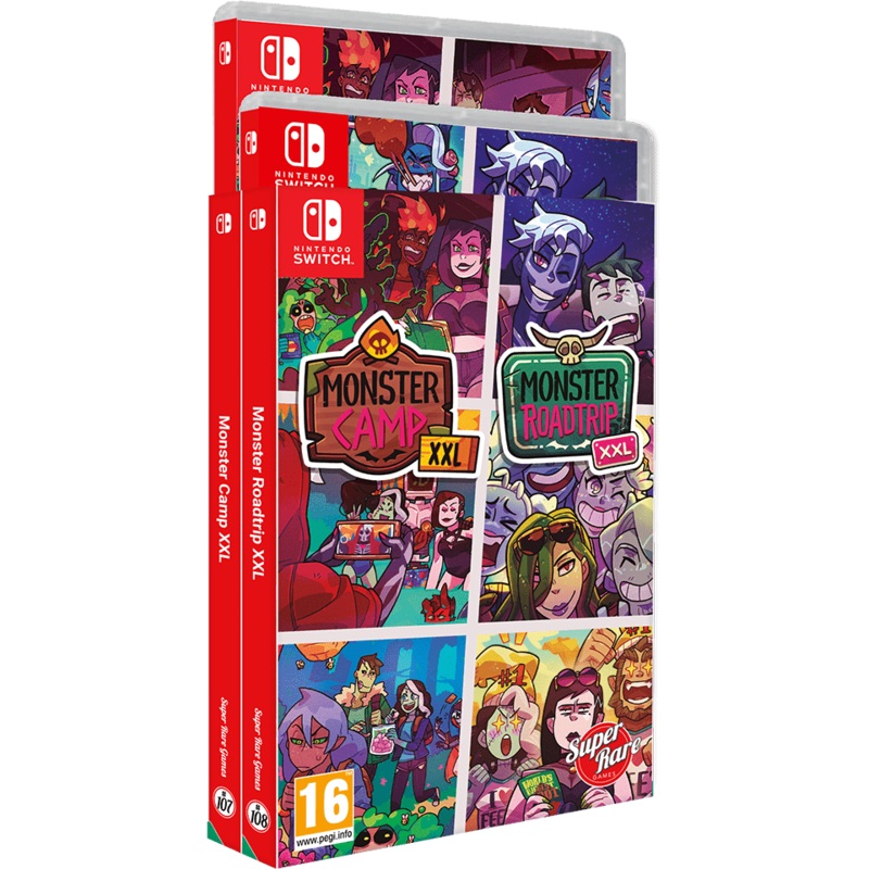 Monster Camp & Roadtrip XXL Double Pack - Nintendo Switch Import