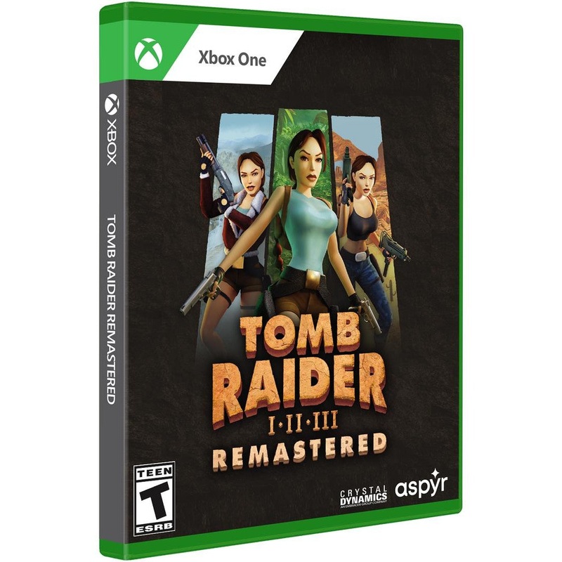Tomb Raider I-II-III Remastered - Xbox One (Aspyr, Limited Run)