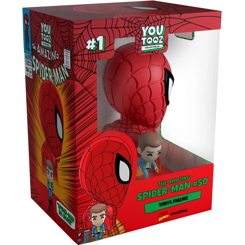 Amazing Fantasy #50 Spider-Man & Peter Parker Vinyl Figure - Youtooz (Marvel Comics Collection #1)