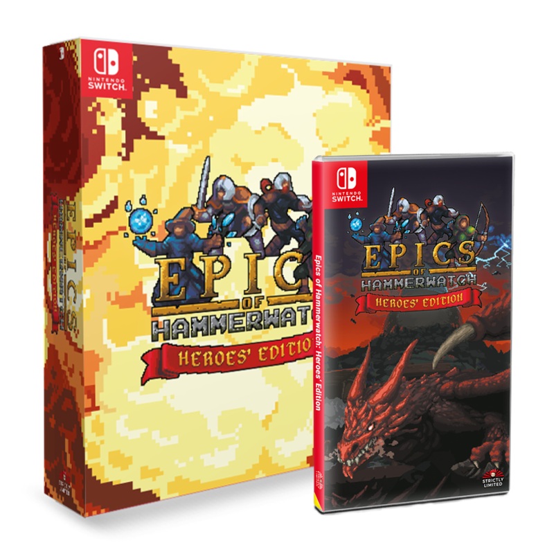 Epics of Hammerwatch: Heroes' Edition - Nintendo Switch (Strictly Limited Games)