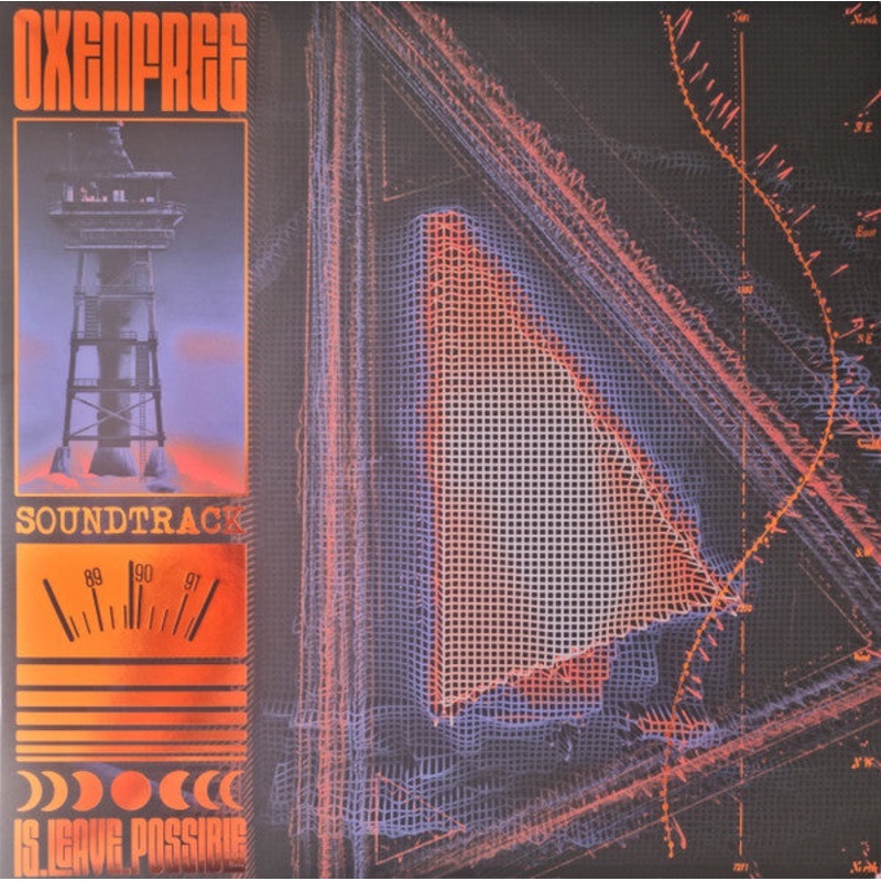 Oxenfree Soundtrack Orange Splatter 2 LP Vinyl