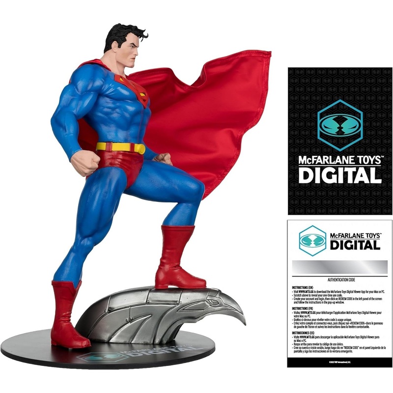 DC Comics Superman by Jim Lee 1/6 Scale Statue Figure - McFarlane Toys (Digital, DC Direct)