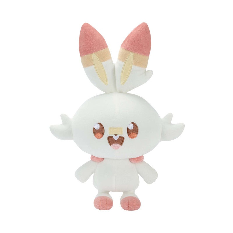 Pokemon Scorbunny Poke Peace Mofugutto Plush