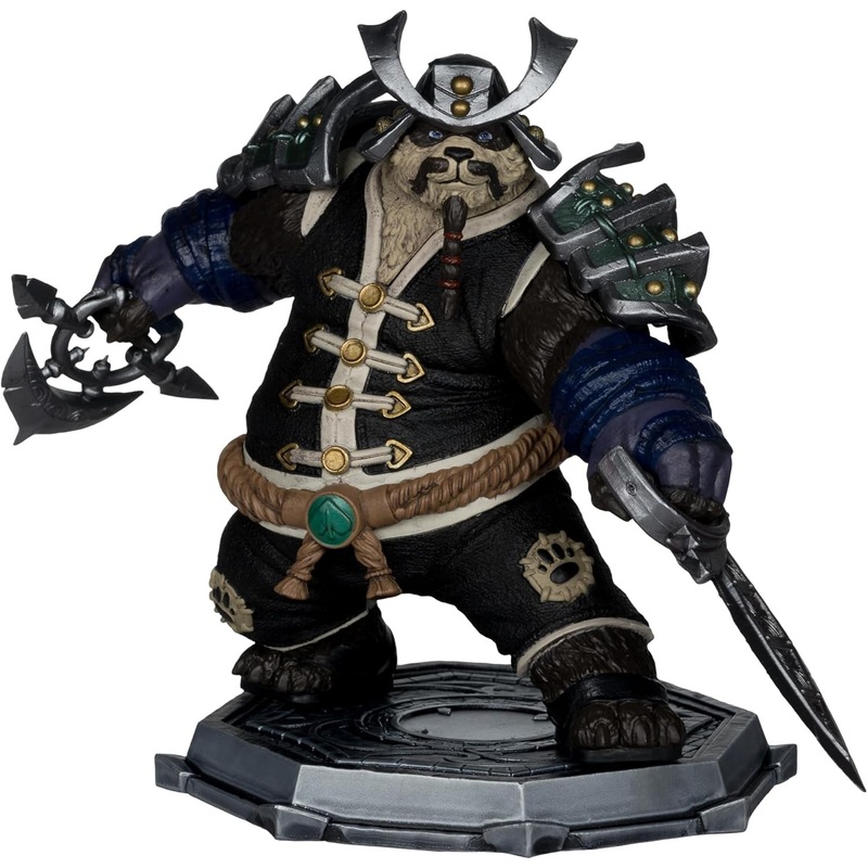 World of Warcraft Pandaren Monk & Rogue 1/12 Scale Figure - McFarlane Toys (Wave 2)