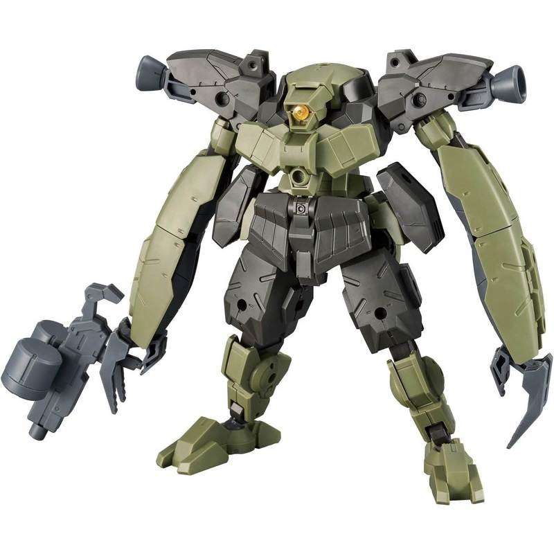 30 Minutes Missions #62 bEXM-29 Gardonova (Green) 1/144 Scale Model Kit - Bandai Spirits