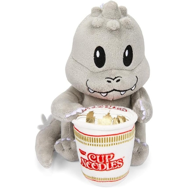 Godzilla x Nissin Cup Noodles Godzilla 7.5" Plush Toy - Kidrobot - (Phunny)