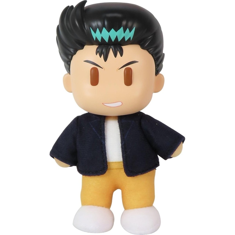 YuYu Hakusho Yusuke Urameshi 4.5" Vinyl Head Mini Plush  - Great Eastern Entertainment - (FigureKey)