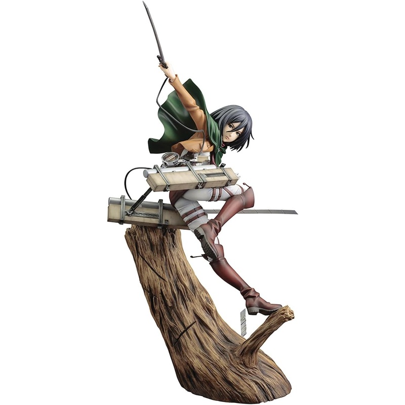Attack on Titan Mikasa Ackerman Renewal (Renewal Package Ver.) 1/8 Statue Figure - Kotobukiya - ARTFX J