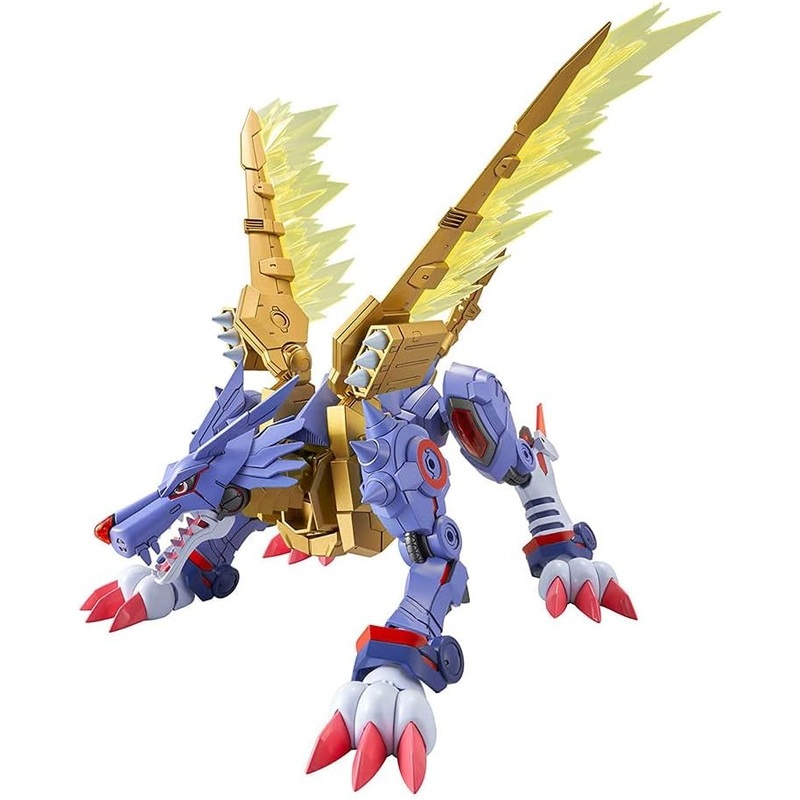 Digimon Adventure Amplified Metal Garurumon Model Kit - Bandia Spirits - Figure-rise Standard