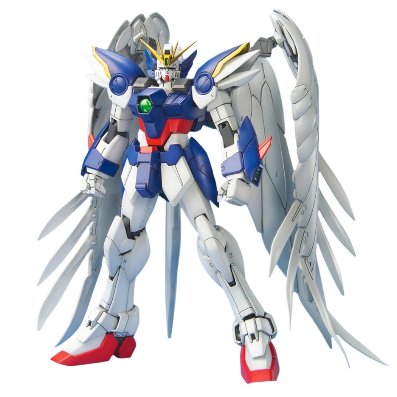 Mobile Suit Gundam W Wing Gundam Zero Custom (Endless Waltz Version) 1/100 Scale Model Kit - Bandai Spirits - Master Grade (MG) Line