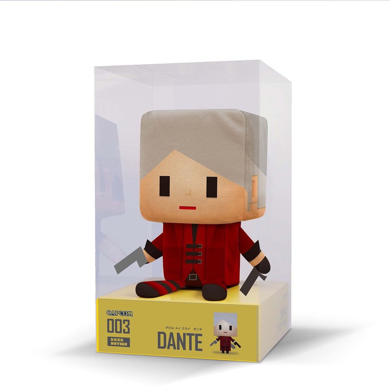 Devil May Cry Dante Plush Toy - Capcom - 40th Anniversary Voxenation
