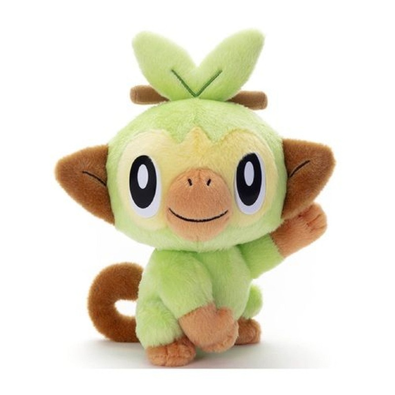 Pokemon Grookey Plush Toy - Takara Tomy A.R.T.S.