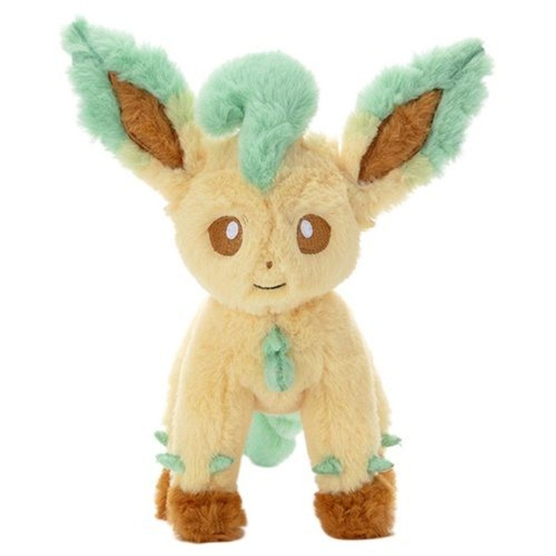 Pokemon Leafeon 9" Plush Toy - Takara Tomy A.R.T.S. - Kutakutatatta!