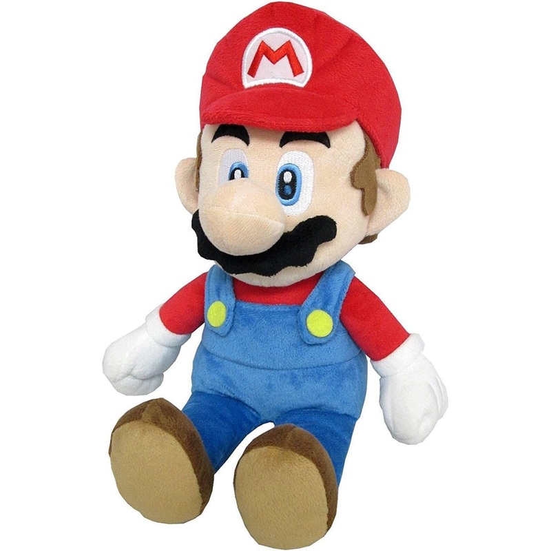 Super Mario Bros. Mario 14" Plush Toy - Nintendo, Little Buddy - All Star Collection