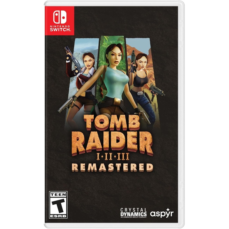 Tomb Raider I-II-III Remastered - Nintendo Switch - Aspyr, Crystal Dynamics