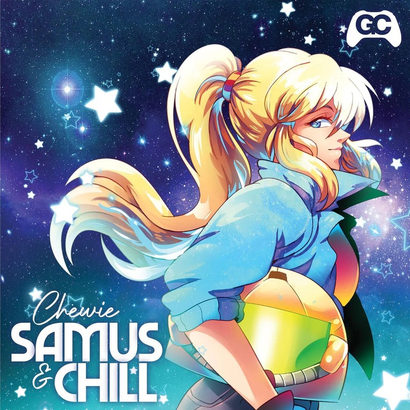Tune In with Chewie - Samus & Chill (Original Soundtrack) - Blue Vinyl LP Record