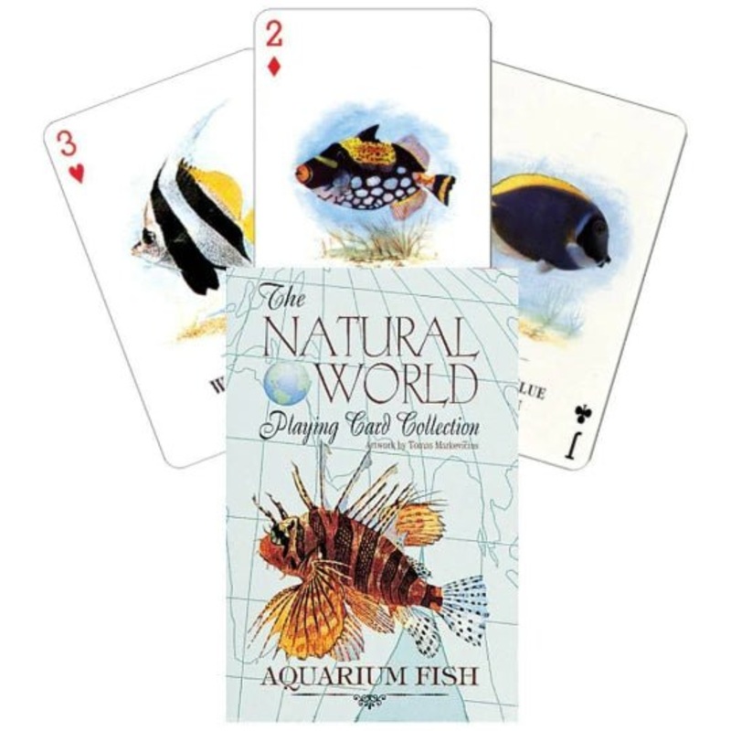 Aquarium Fish of the Natural World playing cards