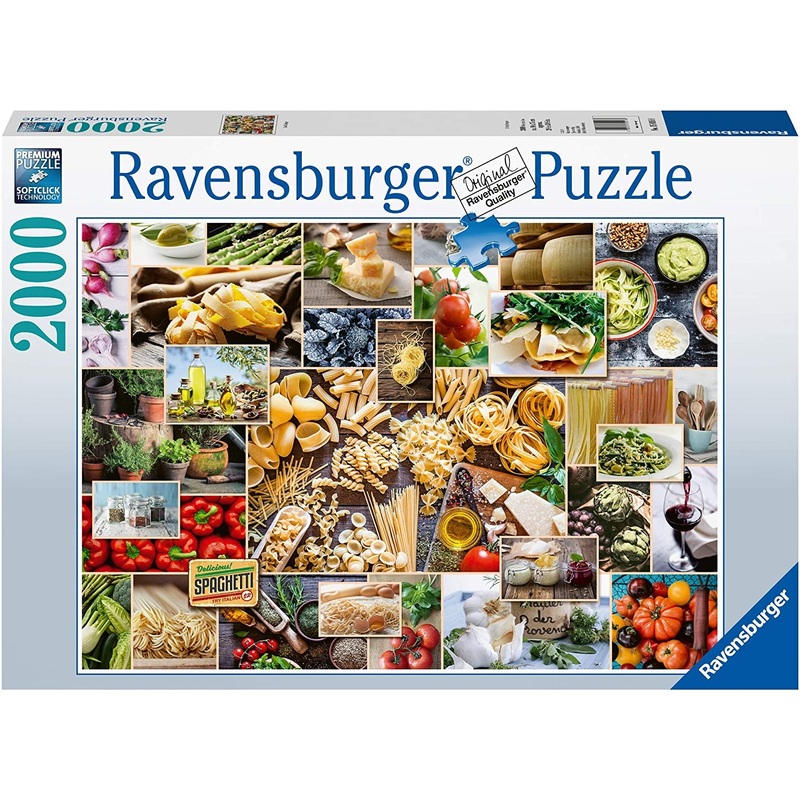 Food Collage 2000 Piece Puzzle