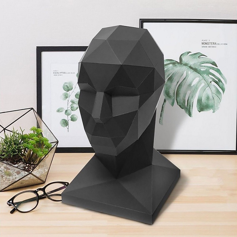 3D Papercraft Kit Head PP-2HED-BLA