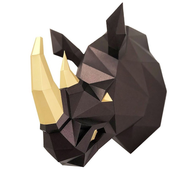 3D Papercraft Kit Rhino PP-1TNSR-2CG