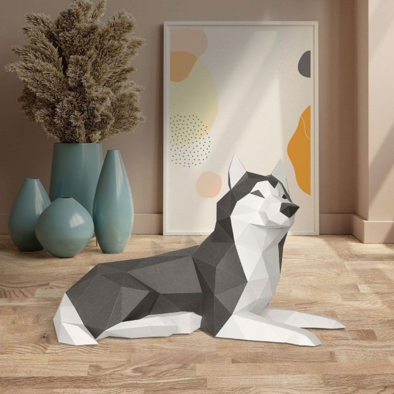 Papercraft Kit Husky PP-2HAS-3GWB