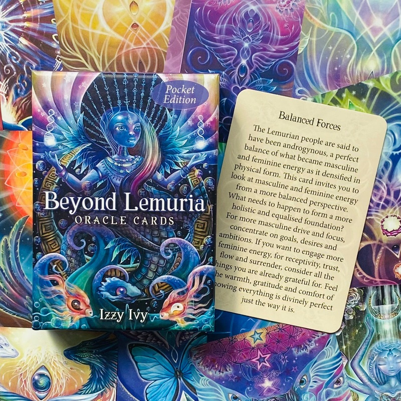 Beyond Lemuria Oracle Cards (pocket edition) Blue Angel