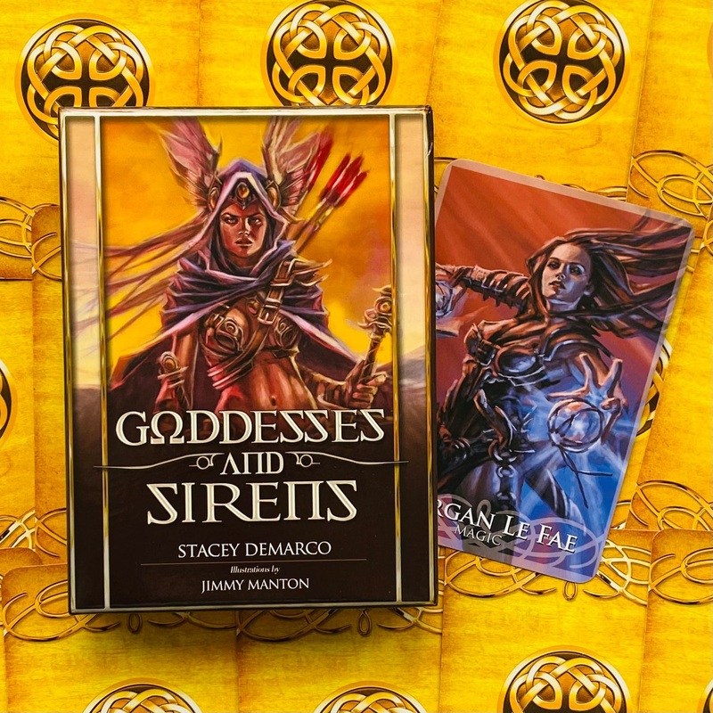 Goddesses And Sirens oracle cards Blue Angel