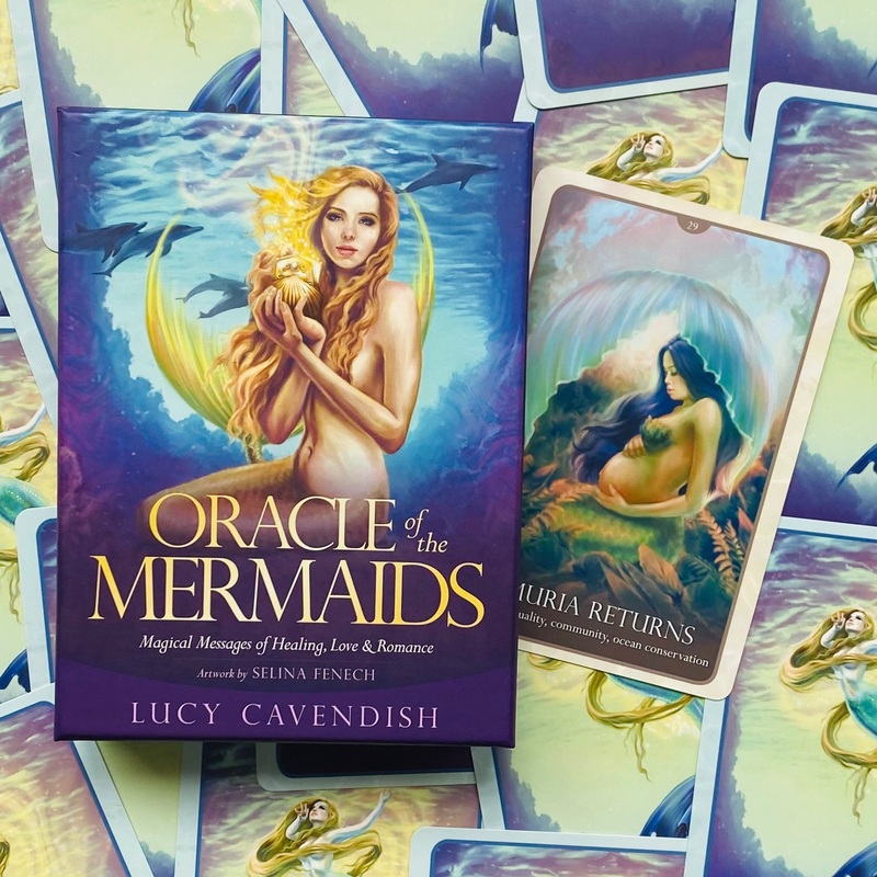Oracle Of The Mermaids cards Blue Angel