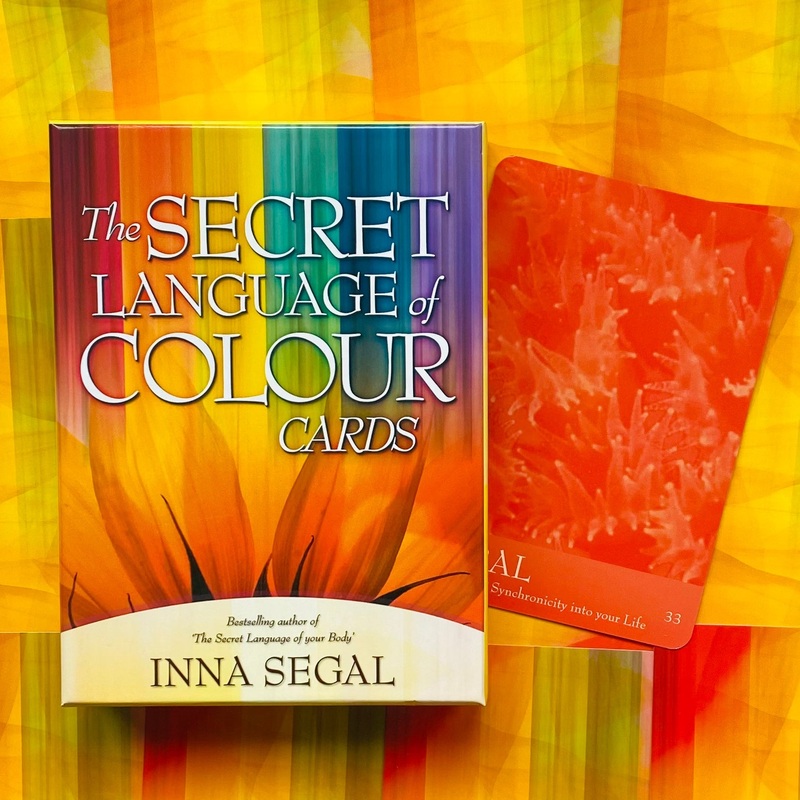 Secret Language of Colour oracle cards Blue Angel
