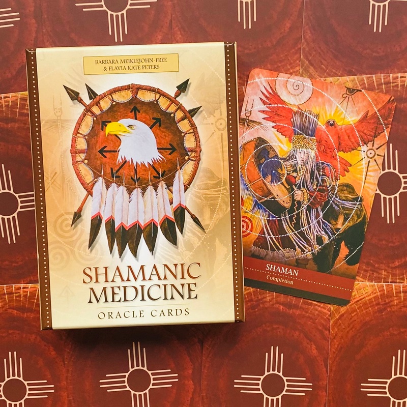 Shamanic Medicine Oracle cards Blue Angel