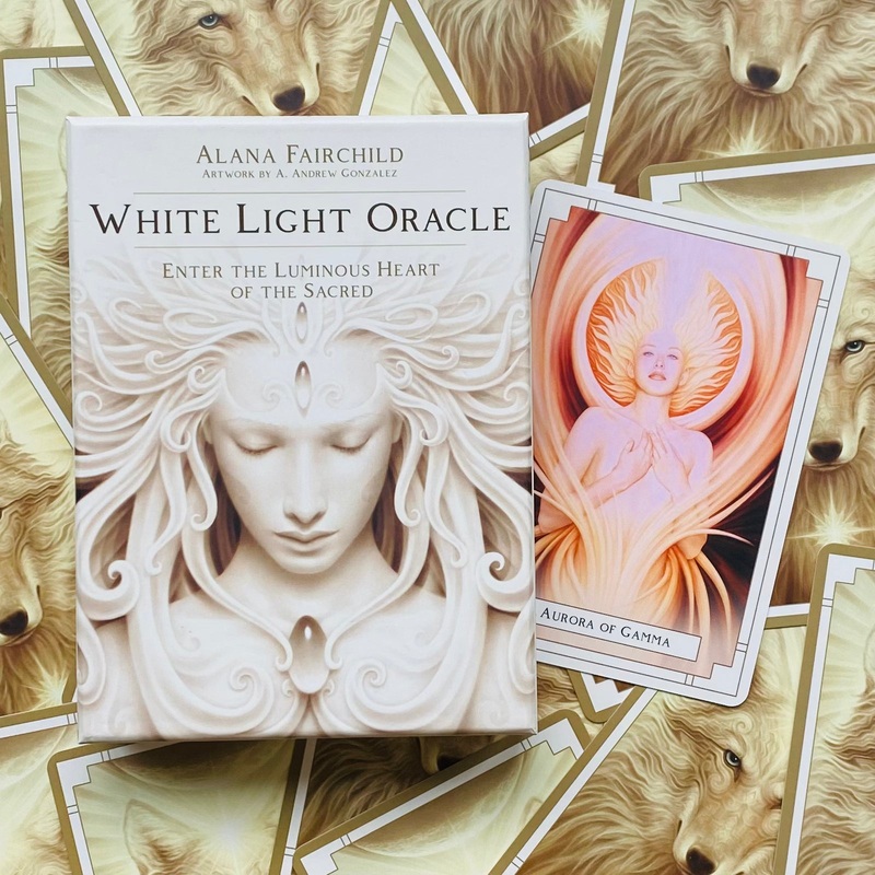 White Light Oracle cards Blue Angel