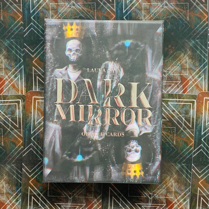 Dark Mirror Oracle Cards Lo Scarabeo