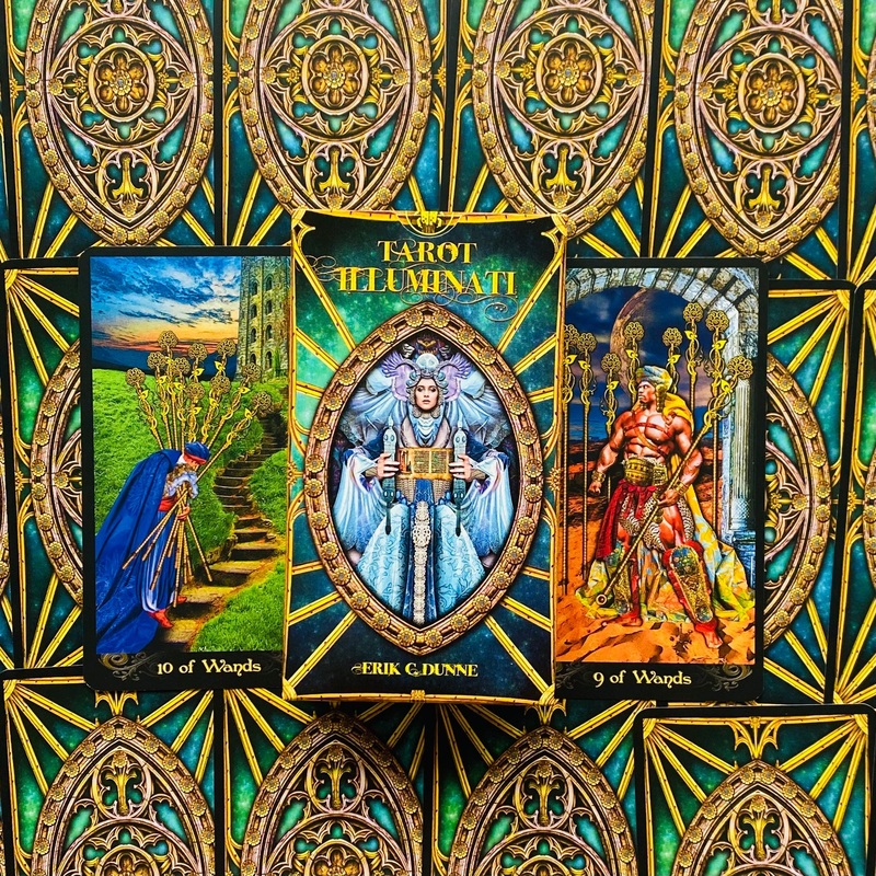 Illuminati Tarot Cards Lo Scarabeo