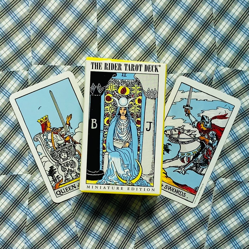 Miniature Raider Waite Tarot cards US Games Systems