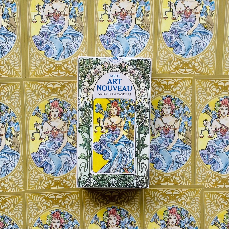 Tarot Art Nouveau cards Lo Scarabeo