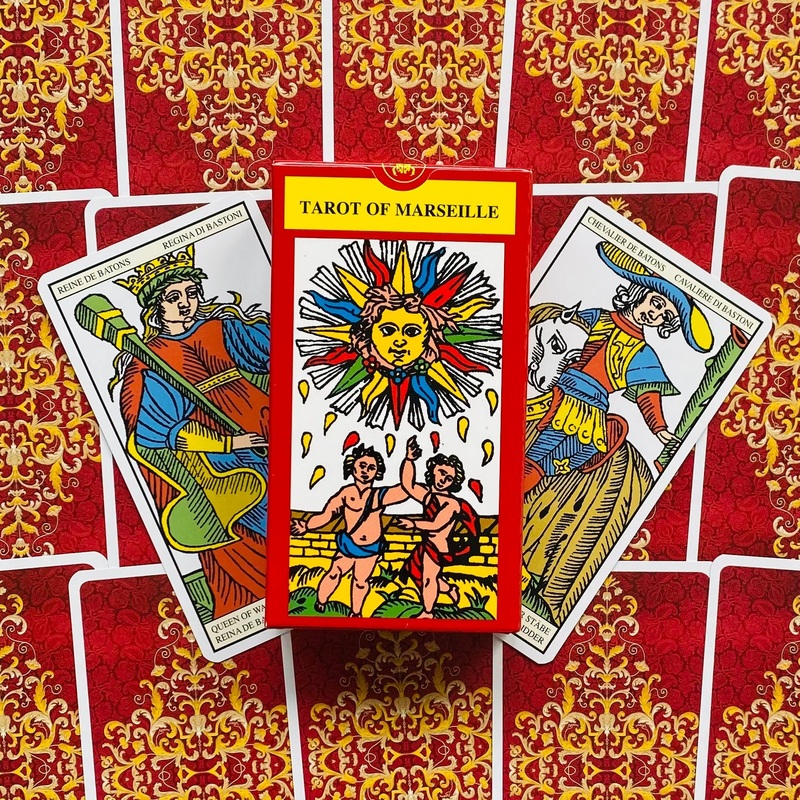 Tarot Of Marseille cards Lo Scarabeo