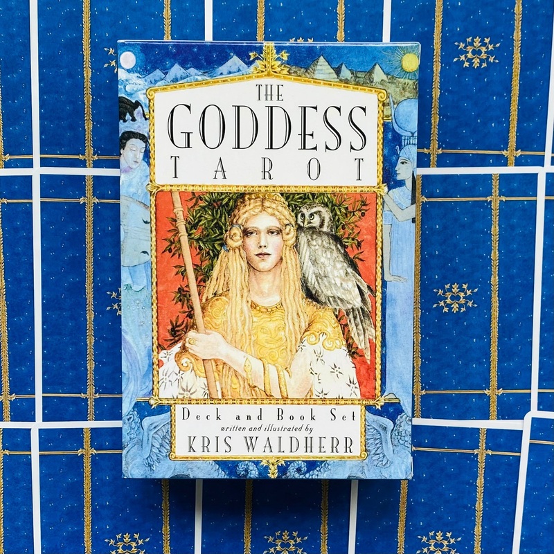 The Goddess tarot cards and book set US Games Systems