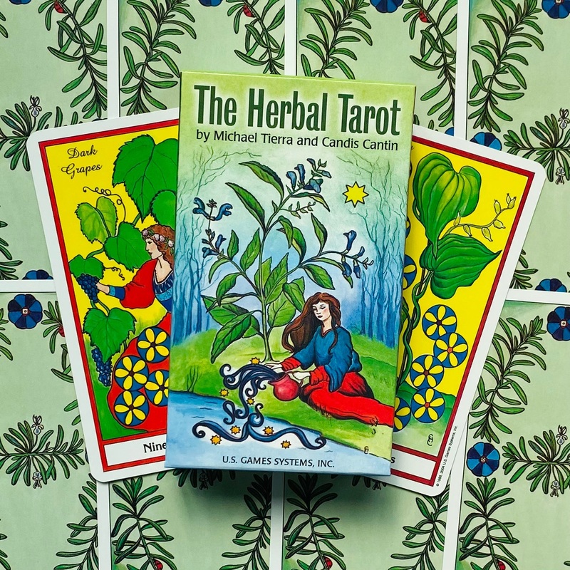The Herbal Tarot cards US Games Systems