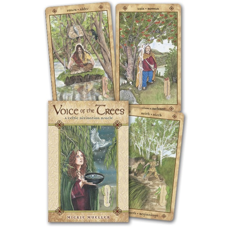 Voice Of The Trees A Celtic Divination Oracle Cards Llewellyn