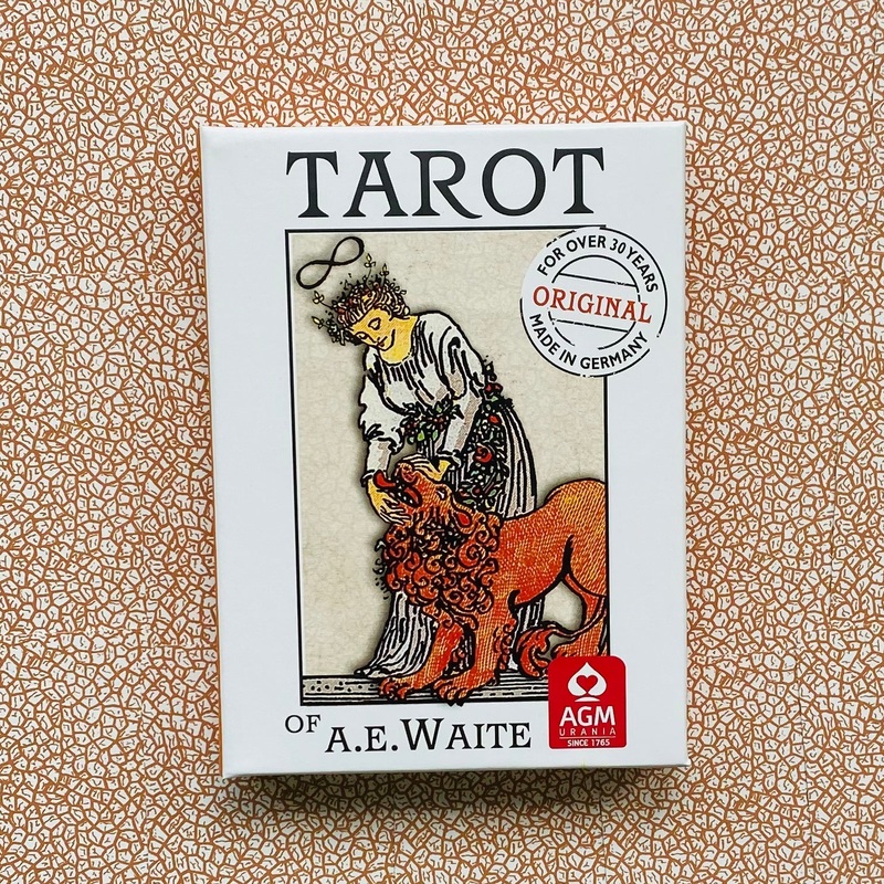 Ae Waite Pocket Premium Edition Tarot Cards AGM